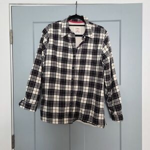 LL Bean Plaid Flannel Shirt Women’s Small | Cozy Soft Layered Fall Winter Top